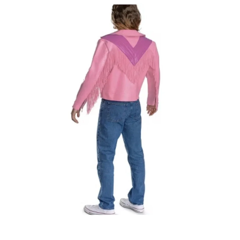 Garret Garrison Minecraft Movie Halloween Costume pink JACKET Adult S/M 38-40‎ - Picture 3 of 9